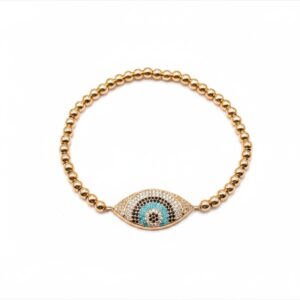 Rose Gold Eye Bracelet